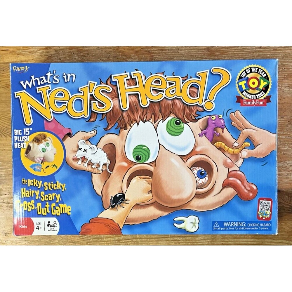 What's In Ned's Head Game Complete 2010 with Blank Card Expansion Set Fundex